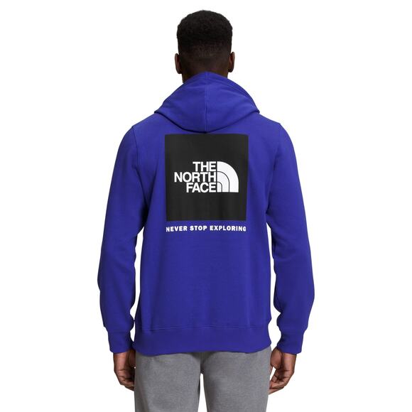 NWT The North Face Men’s Box NSE Pullover Hoodie Lapis Blue XXL - Picture 2 of 2